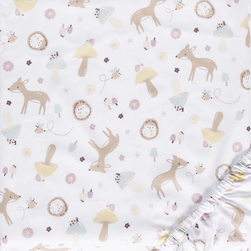 Enchanted Garden 4 Pc Crib Bedding
