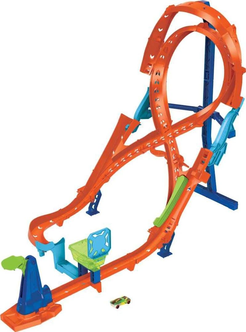 Hot Wheels- Coffret piste - Saut en 8 vertical