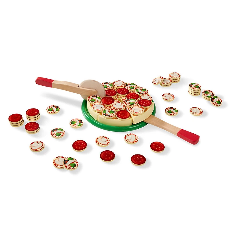 Melissa and Doug Wooden Pizza Party Playset
