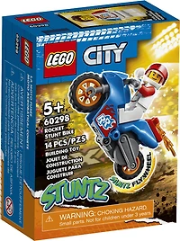 LEGO City Stuntz Rocket Stunt Bike 60298 (14 pieces)