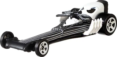 Hot Wheels Jack Skellington Character Car, Collectible 1:64 Scale Toy Car Inspired by The Nightmare Before Christmas