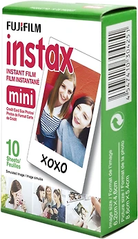 Film instantané Instax Mini de Fujifilm - Paquet simple (10 POS)