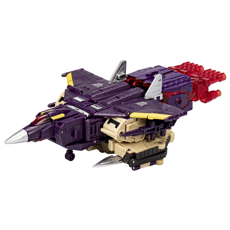 Transformers Generations Legacy Evolution, figurine Blitzwing classe Leader de 17,5 cm