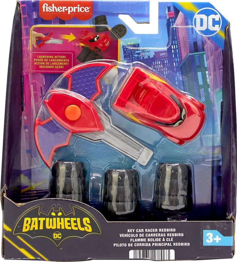 Fisher-Price - DC Batwheels - Bolides à clé - 1:55 - Flamme