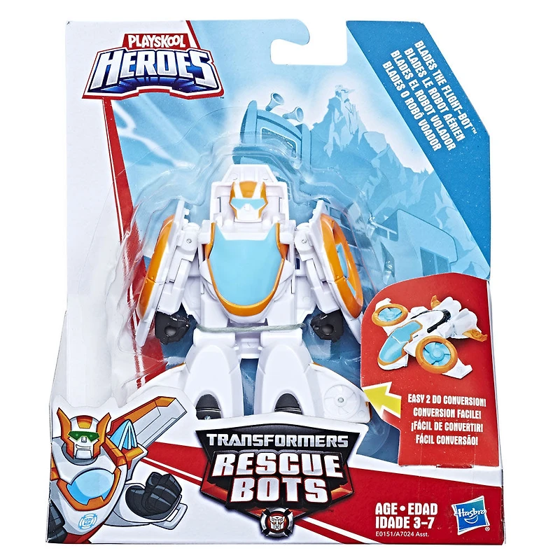 Playskool Heroes Transformers Rescue Bots - Blades le robot aérien