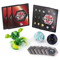 Bakugan, Starter Pack 3 personnages, Ventus Vicerox, Créatures transformables à collectionner