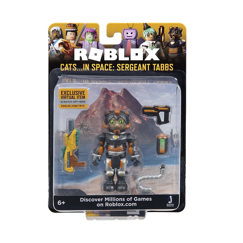 Figurine RoBlox - Cats...IN SPACE: Sergent Tabbs