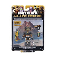 Figurine RoBlox - Cats...IN SPACE: Sergent Tabbs