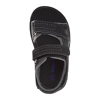 Rugged Bear Black/Grey Sport Sandal