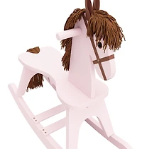 Storkcraft Wooden Rocking Horse - Primrose Pink