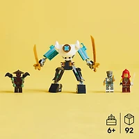 LEGO NINJAGO Zane's Battle Suit Mech Ninja Toy - Building Toy for Pretend Play for Kid - 71827