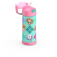 Bouteille avec paille isolée SS Vac de 14 oz - Paw Patrol