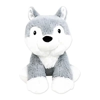 Plushies by Baby Mode Jouet loup gris en peluche - 11