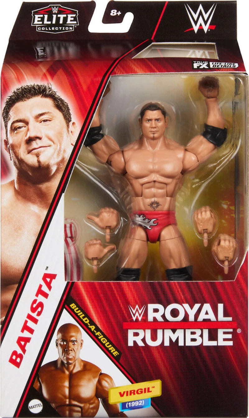 WWE - Collection Elite - Royal Rumble - Figurine articulée - Batista