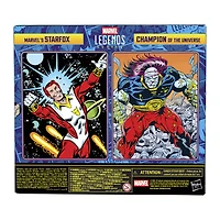 Marvel Legends Series Marvel's Starfox & Champion of the Universe Action Figure Two-Pack