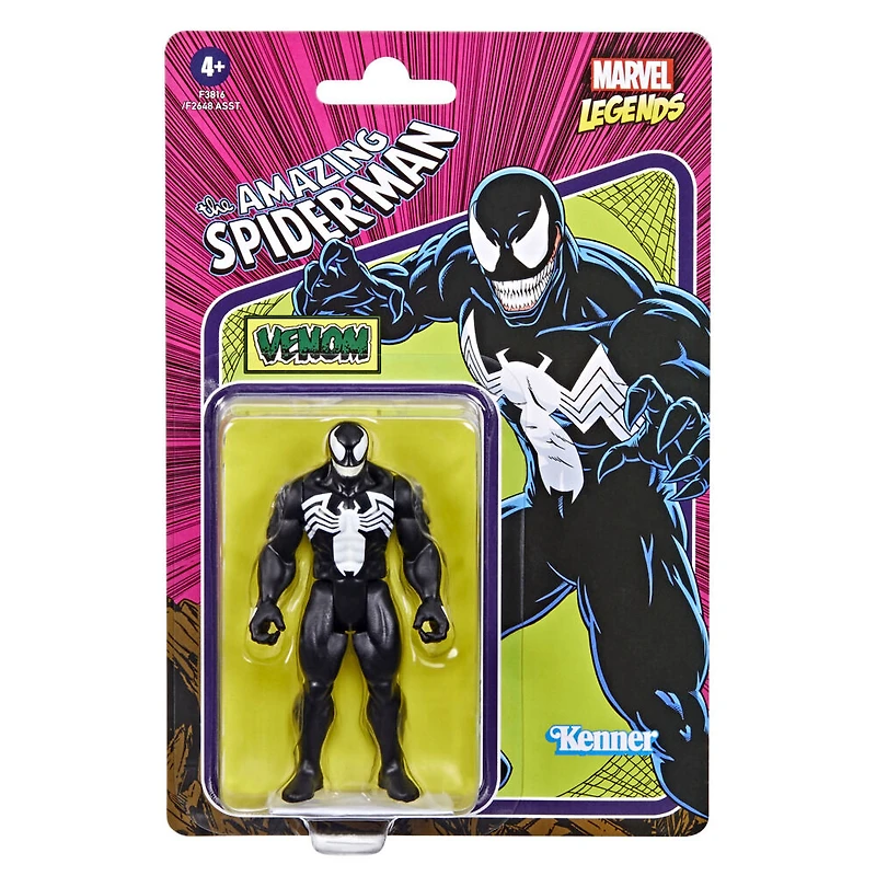 Hasbro Marvel Legends Series Retro 375 Collection, figurine Venom de 9,5 cm