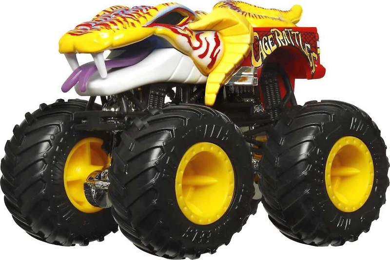 Hot Wheels Monster Trucks, 1:64 Scale Monster Trucks Toys, Set of 5