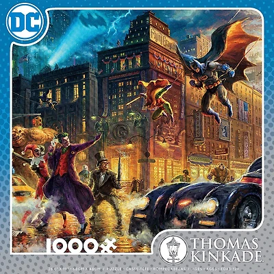 Ceaco DC Comics Puzzle 1000 pièces Thomas Kinkade Gotham City