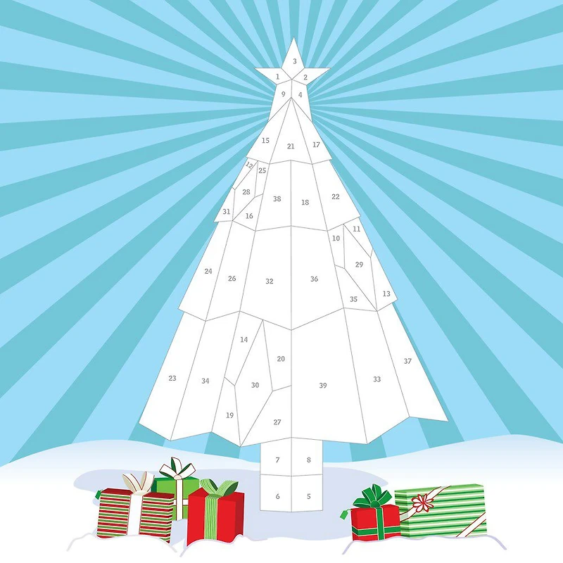 Paint By Sticker Kids: Christmas