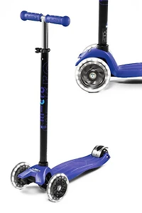 Micro Maxi Plus Led Scooter/Blue - R Exclusive