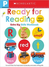 Scholastic Early Learners: Pre-K Ready for Reading Extra Big Skills Workbook - English Edition