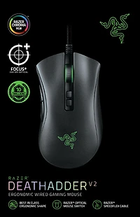 PC - Deathadder V2 Ergonomic Gaming Mouse