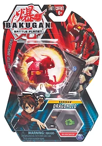 Bakugan, Dragonoid, Créature transformable à collectionner de 5 cm.