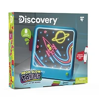 Discovery Neon Glow Tablet Light-Up Art Board