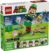 LEGO Super Mario Adventures with Interactive LEGO Luigi Toy Playset, Nintendo Gift, Super Mario Toys, 71440