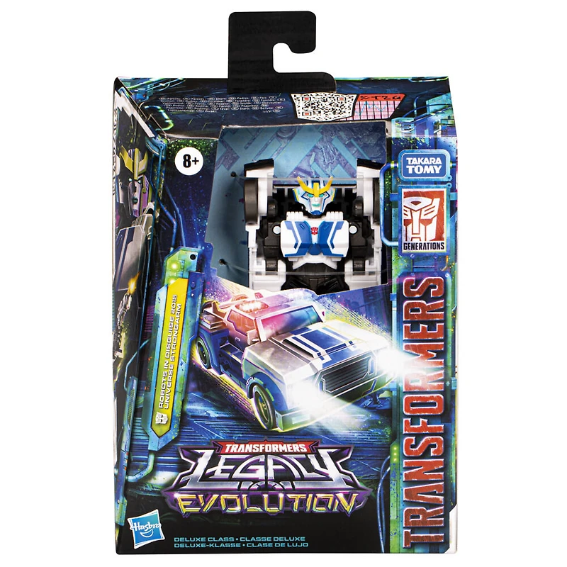 Transformers Generations Legacy Evolution, figurine Robots in Disguise 2015 Universe Strongarm classe Deluxe de 14 cm
