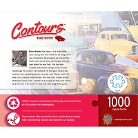 "Contours - "Road Trippin' " - Casse-Tête En Forme De 1000 Pièces