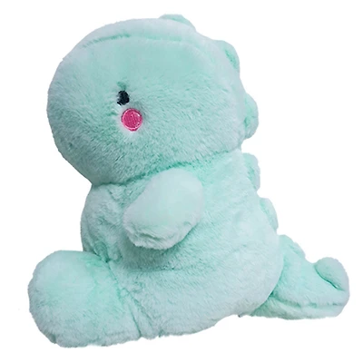 11.8" Yabu Fluffy Dino - Green Plush