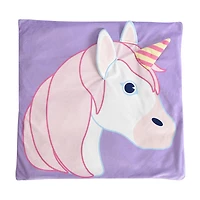 Emoji Unicorn Kids Weighted Lap Blanket (21"x 21") 4lbs
