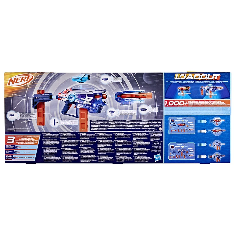 Nerf Loadout Galactic Commander, blaster et 48 fléchettes N1