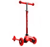Trottinette Rugged Racer Mini Deluxe à 3 roues - Rouge