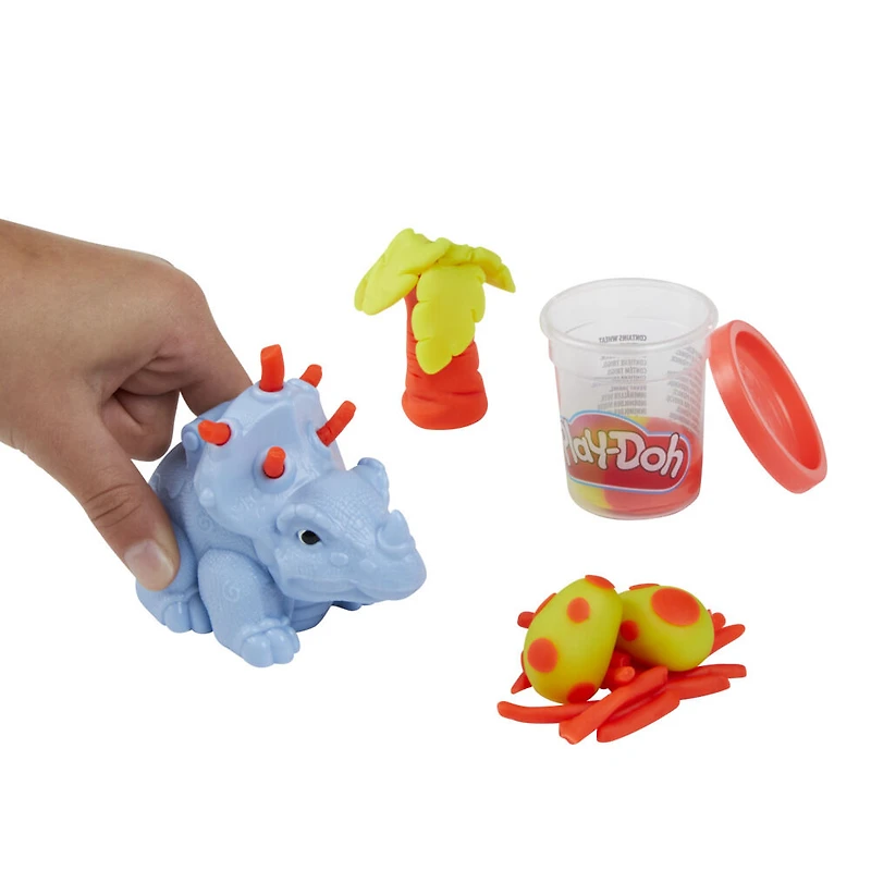 Play-Doh Dino Crew, Mini-tricératops, dinosaure