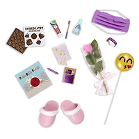 Ensemble Séjour à l'hôpital avec masque pour poupée 46 cm, Comfy Recovery, Our Generation