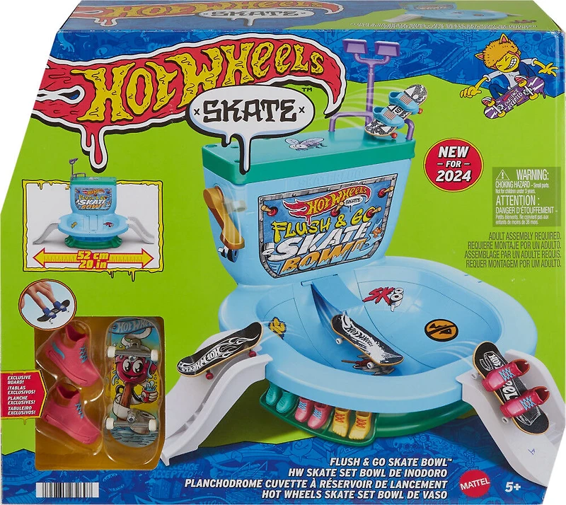 Hot Wheels Skate-Tirez la Chasse: C'est Parti!-Coffret fingerboard