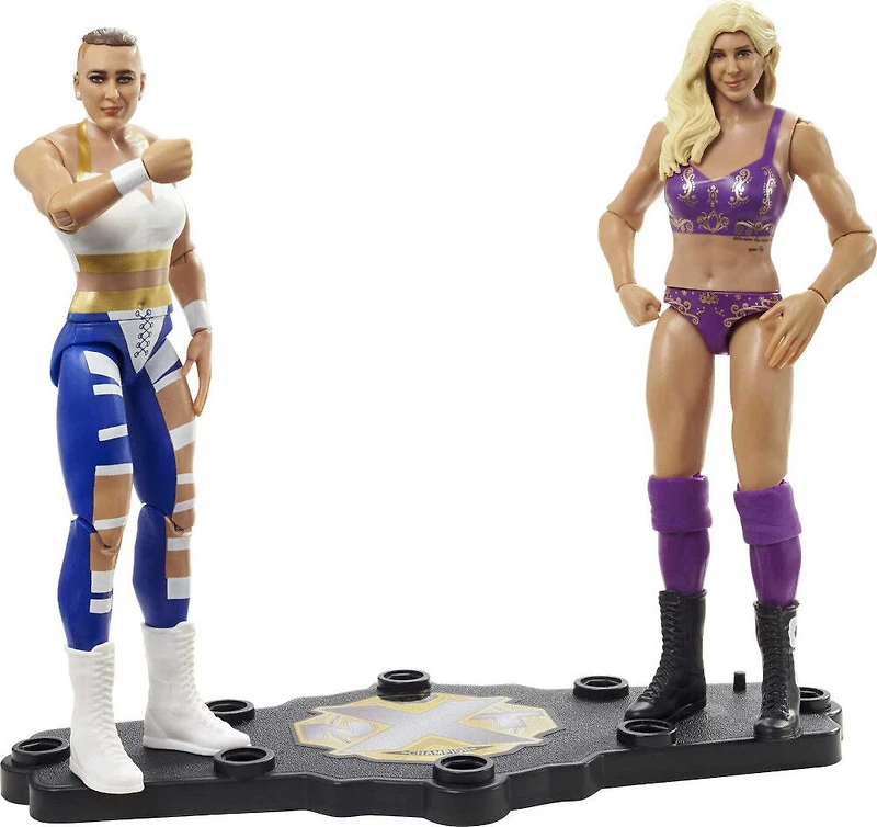 WWE - Championship Showdown - Coffret de 2 - Charlotte Flair contre Rhea Ripley
