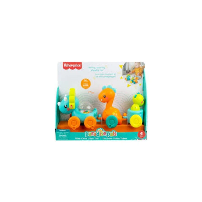 Fisher-Price - Amis merveilleux - Trio Dino Tchou Tchou