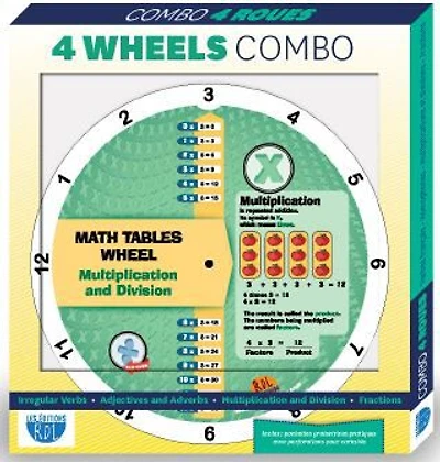 4 Wheels Combo To Suceed In School - French Text