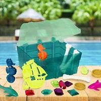 Trésor Ahoy! Coffre de piscine de Pirate, B. Toys