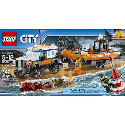 LEGO City Coast Guard 4 x 4 Response Unit 60165