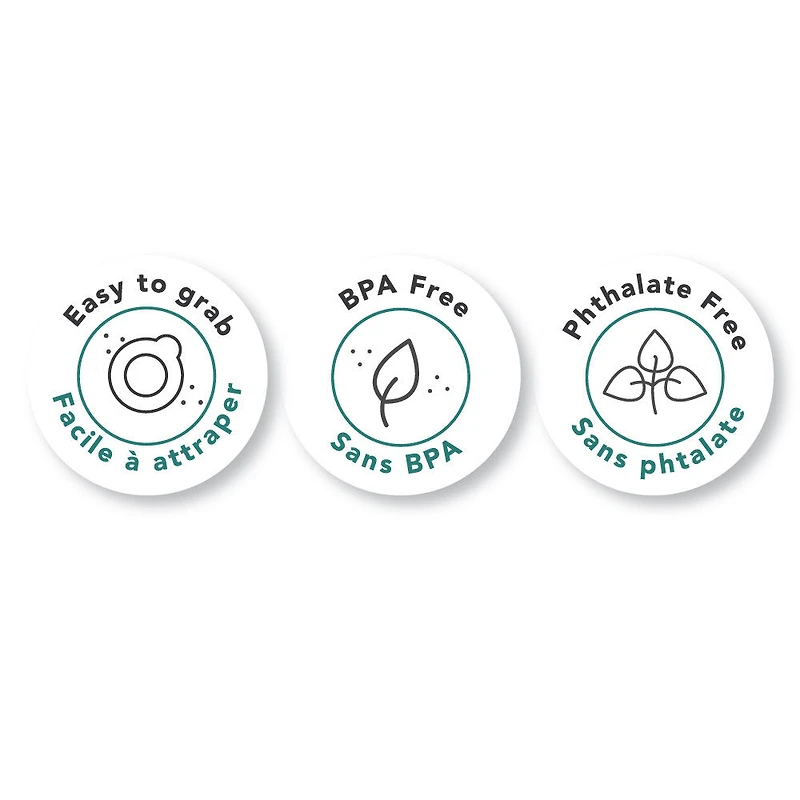 Anneau de dentition en silicone et bois de hêtre babyworks  - Chiot "Bud"