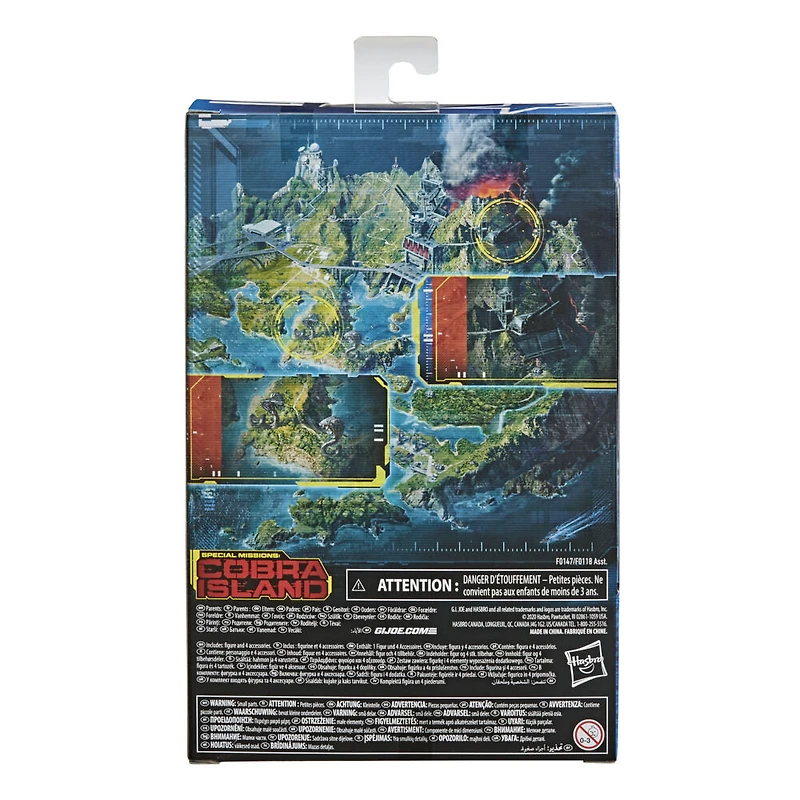 G.I. Joe Classified Series, figurine Roadblock 11 Special Missions: Cobra Island