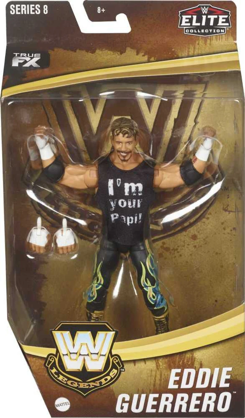 WWE - Legends - Collection Elite - Figurine Articulée - Eddie Guererro
