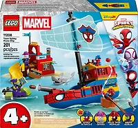 LEGO Marvel Spidey And His Amazing Friends Team Spidey Pirate Ship Kids Building Toy, Ages 4+ - 11208