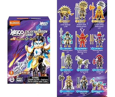 Blokees Hero Infinity-Galaxy Version 9PC PDQ Wave 4 - English Edition