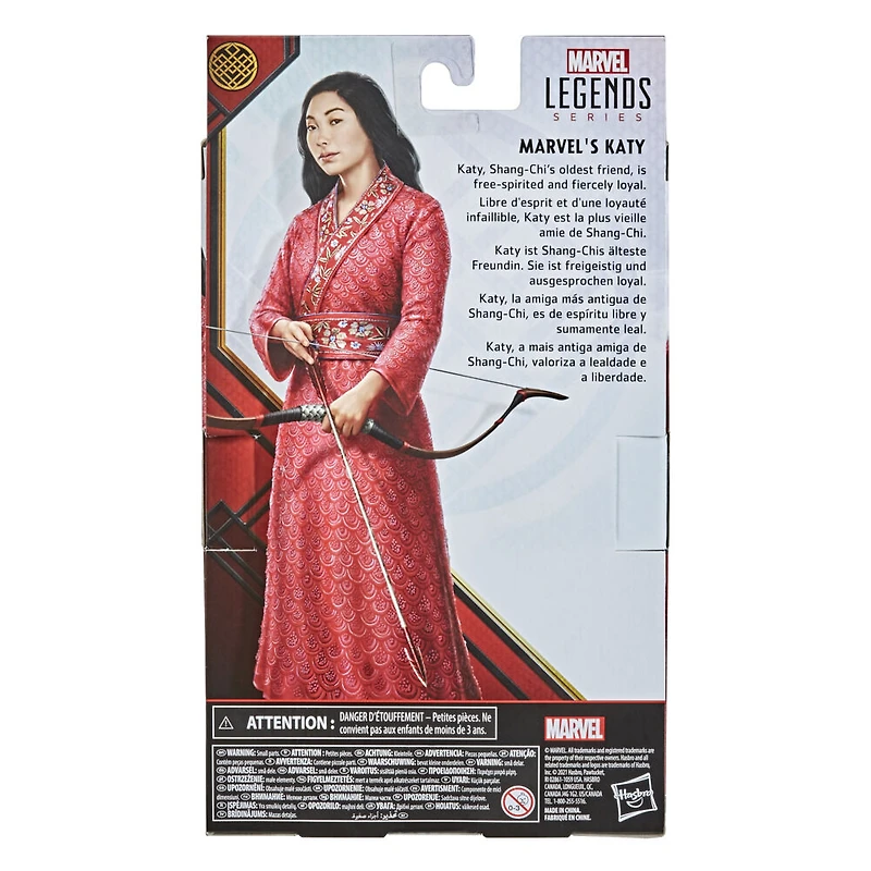 Hasbro Marvel Legends Series Shang-Chi And The Legend Of The Ten Rings 6-inch Collectible Marvel's Katy Action Figure Toy For Ages 4 And Up
