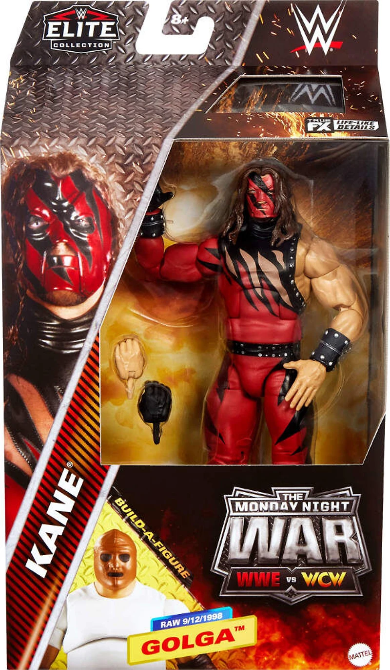 WWE-Monday Night Wars Kane-Coffret figurine et accessoires